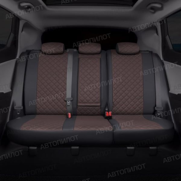 Чехлы Автопилот Экокожа Ромб на Haval Dargo / Х (с 2022+)