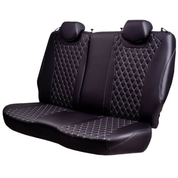 Чехлы Премиум Экокожа Байрон Ромб на Opel Corsa D 2006-2014 г.в.