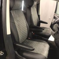 Чехлы Автопилот на Volkswagen Transporter T6 (8 мест) с 2015+ Чехлы Автопилот на Volkswagen Transporter T6 (8 мест) с 2015+