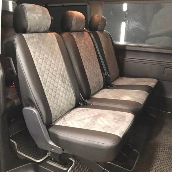 Чехлы Автопилот на Volkswagen Transporter T6 (8 мест) с 2015+ Чехлы Автопилот на Volkswagen Transporter T6 (8 мест) с 2015+