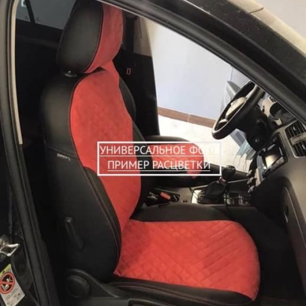 Чехлы Автопилот Алькантара Ромб на Great Wall Wingle 7 (2018+)