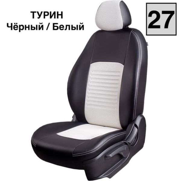 Чехлы Экокожа Турин Классик на Daewoo Espero 1993-1999